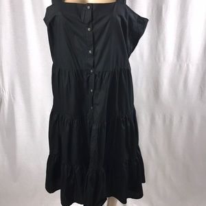 Who what wear black cotton sundress